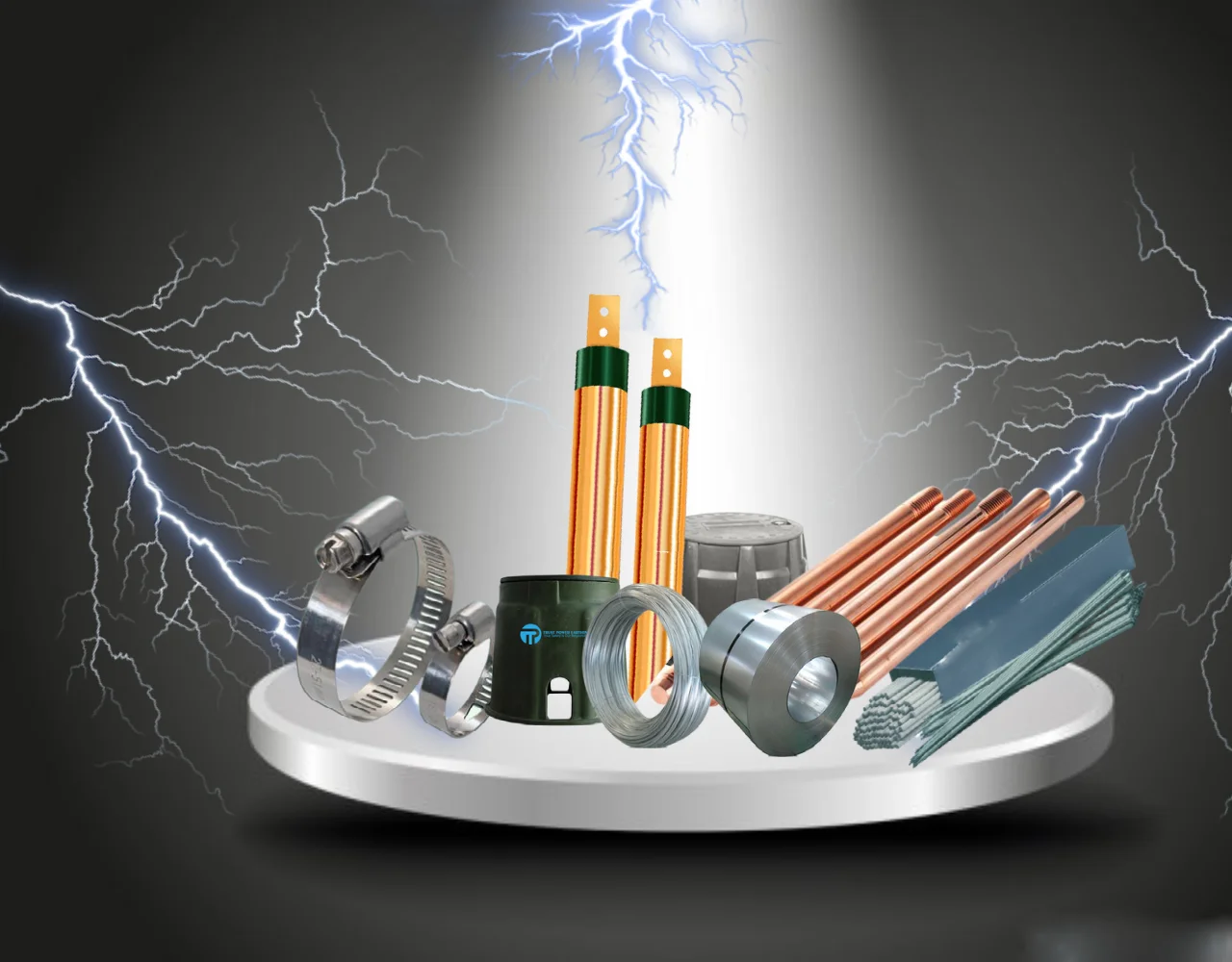 Eeraj Industries earthing electrodes, backfill compound, and accessories